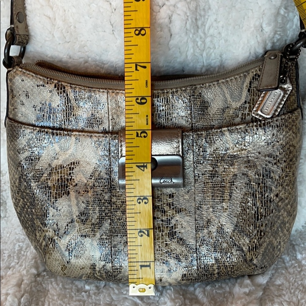 Coach Kristin Python Handbag - Picture 6 of 9